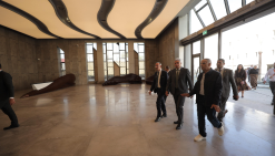 وزير السياحة والآثار يتابع الاستعدادات النهائية لافتتاح المتحف المصري الكبير غدًا